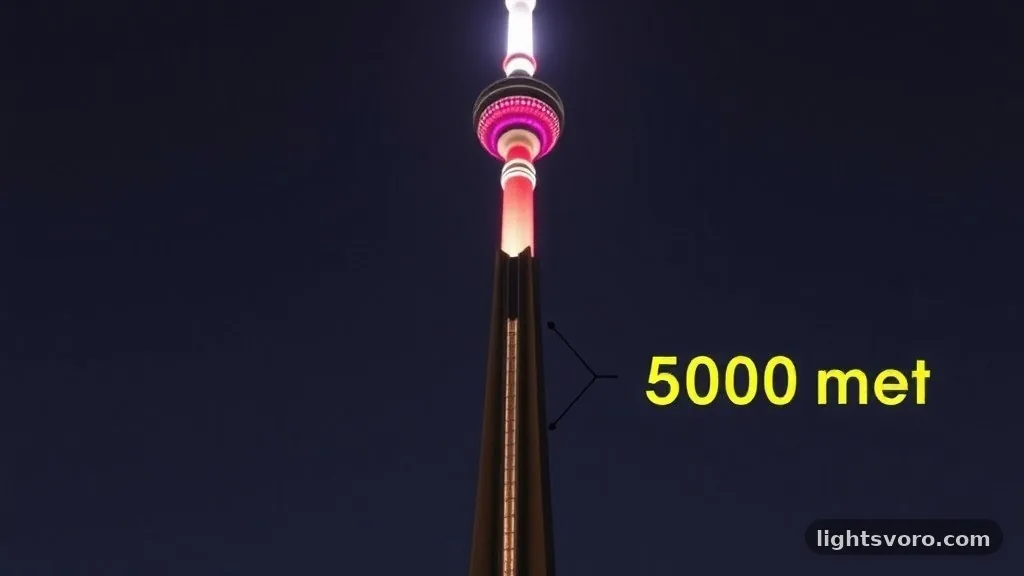 The Willis Tower Antennas in Chicago - How Far Is 500 m Really? 14 Famous Things & Everyday Distances That Equal About 500 Meters